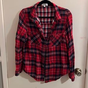Cotton On Red Flannel Shirt